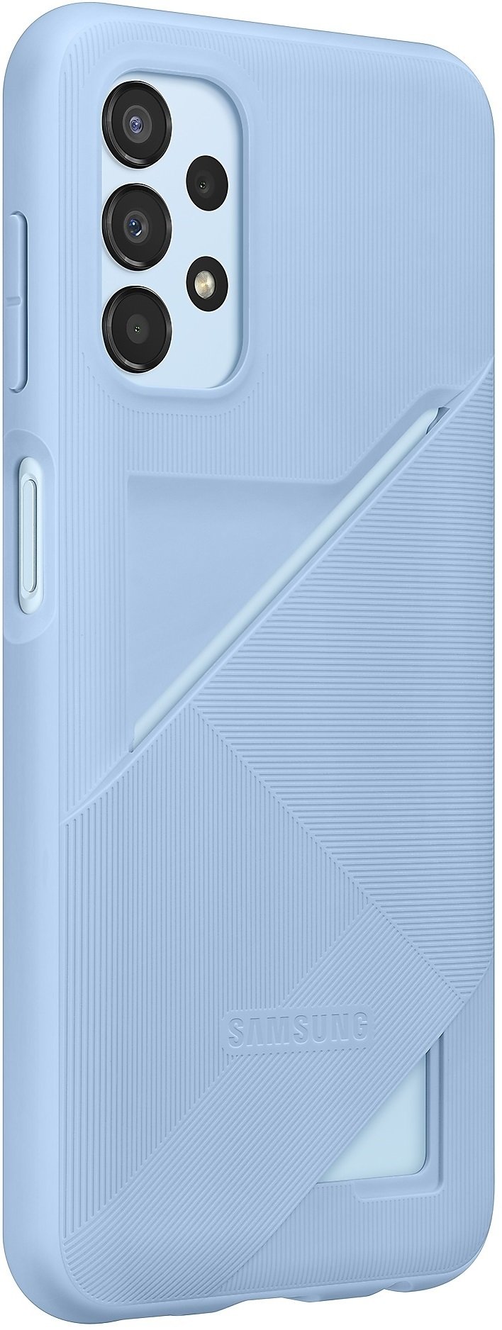 Чехол Samsung для Galaxy A13 Card Slot Cover Artic Blue (EF-OA135TLEGRU) фото 3
