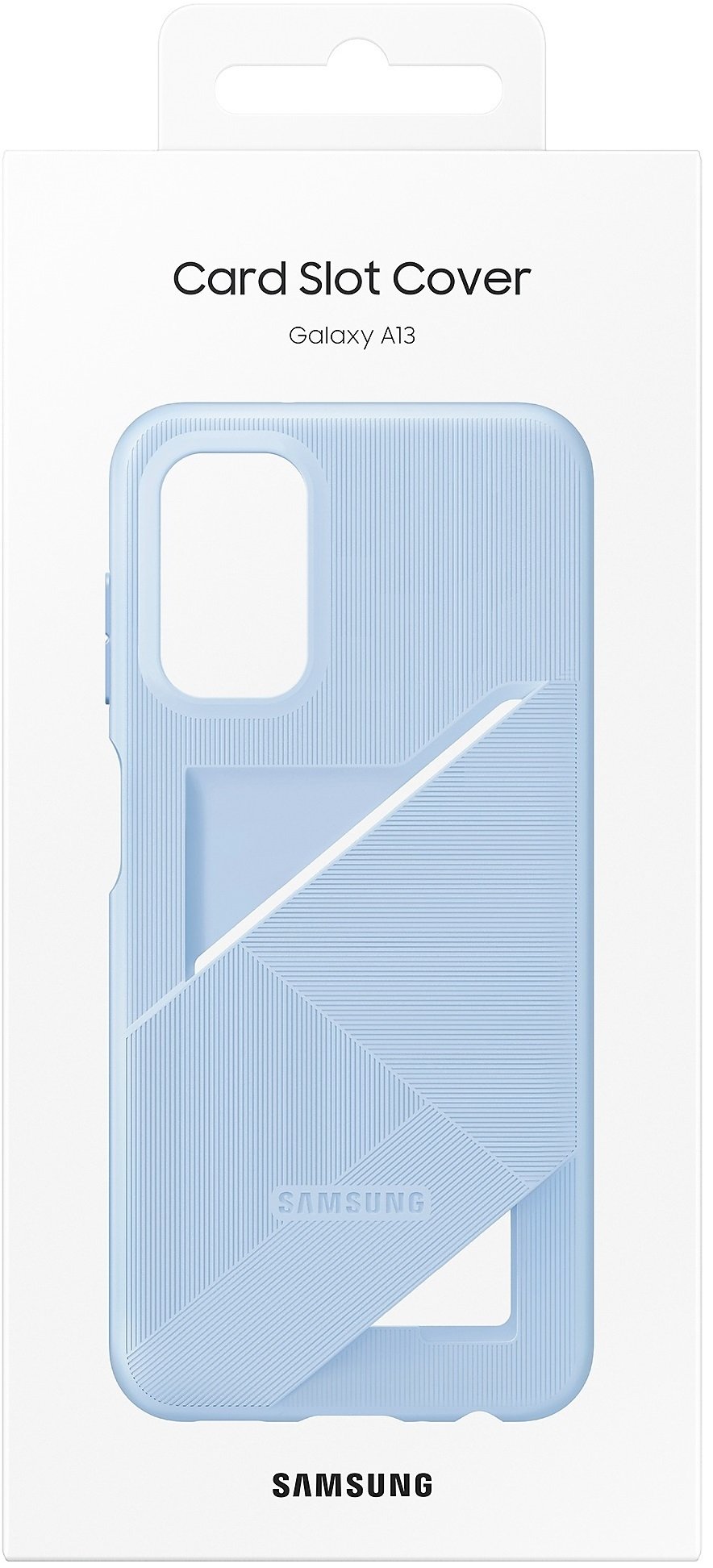 Чохол Samsung для Galaxy A13 Card Slot Cover Artic Blue (EF-OA135TLEGRU)фото6