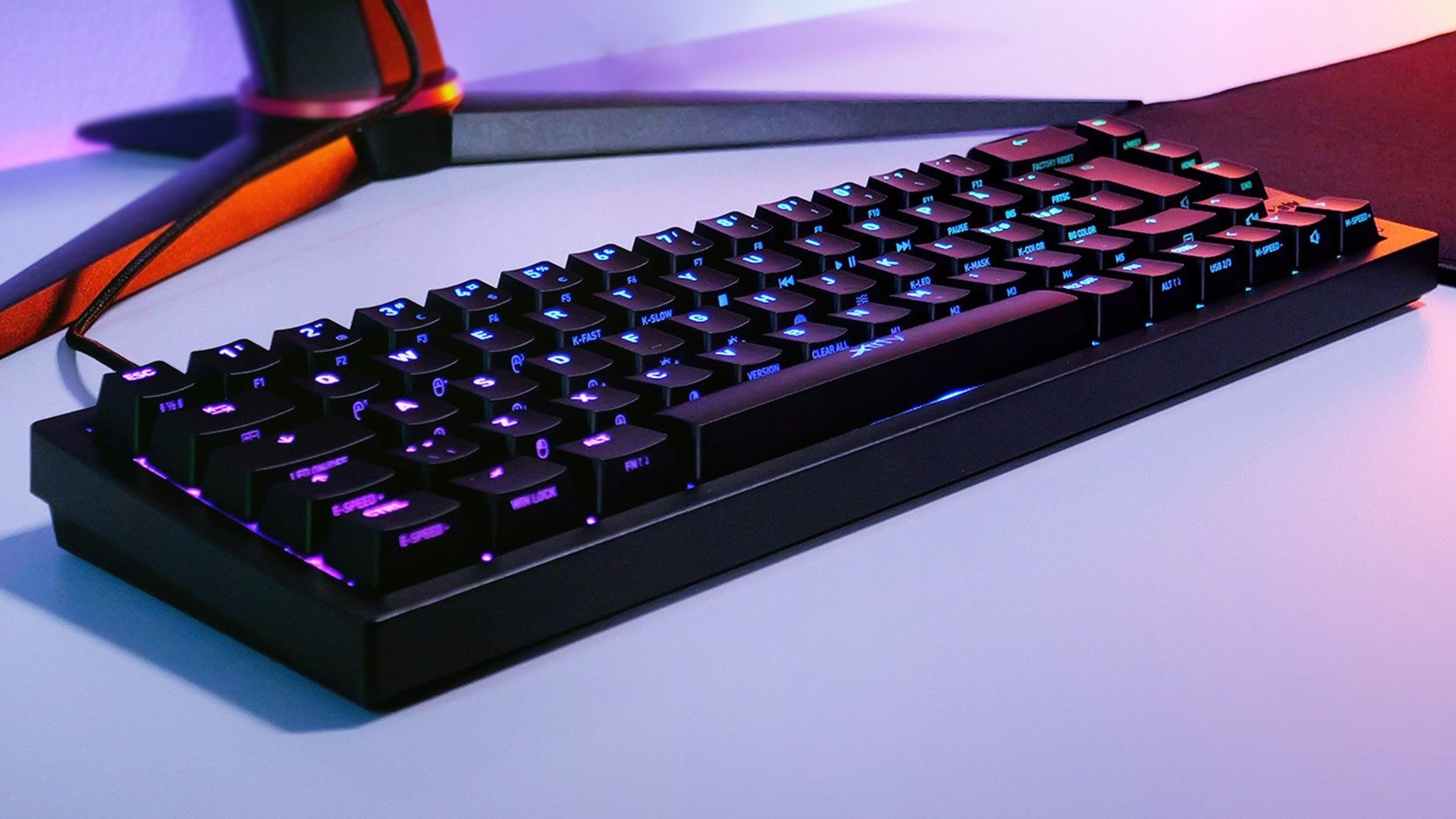 Ігрова клавіатура Xtrfy K5 RGB Black, UAфото13