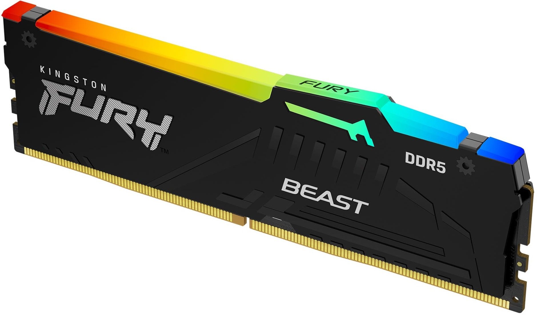 Память для ПК Kingston DDR5 5600 8GB Beast Black RGB (KF556C40BBA-8) фото 2