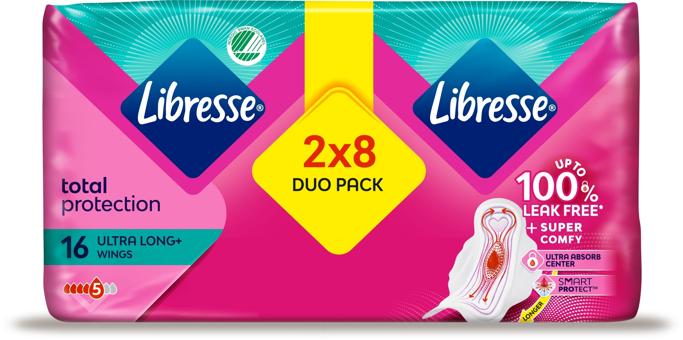 Прокладки гігієнічні Libresse Ultra Super soft 16 шт.фото3