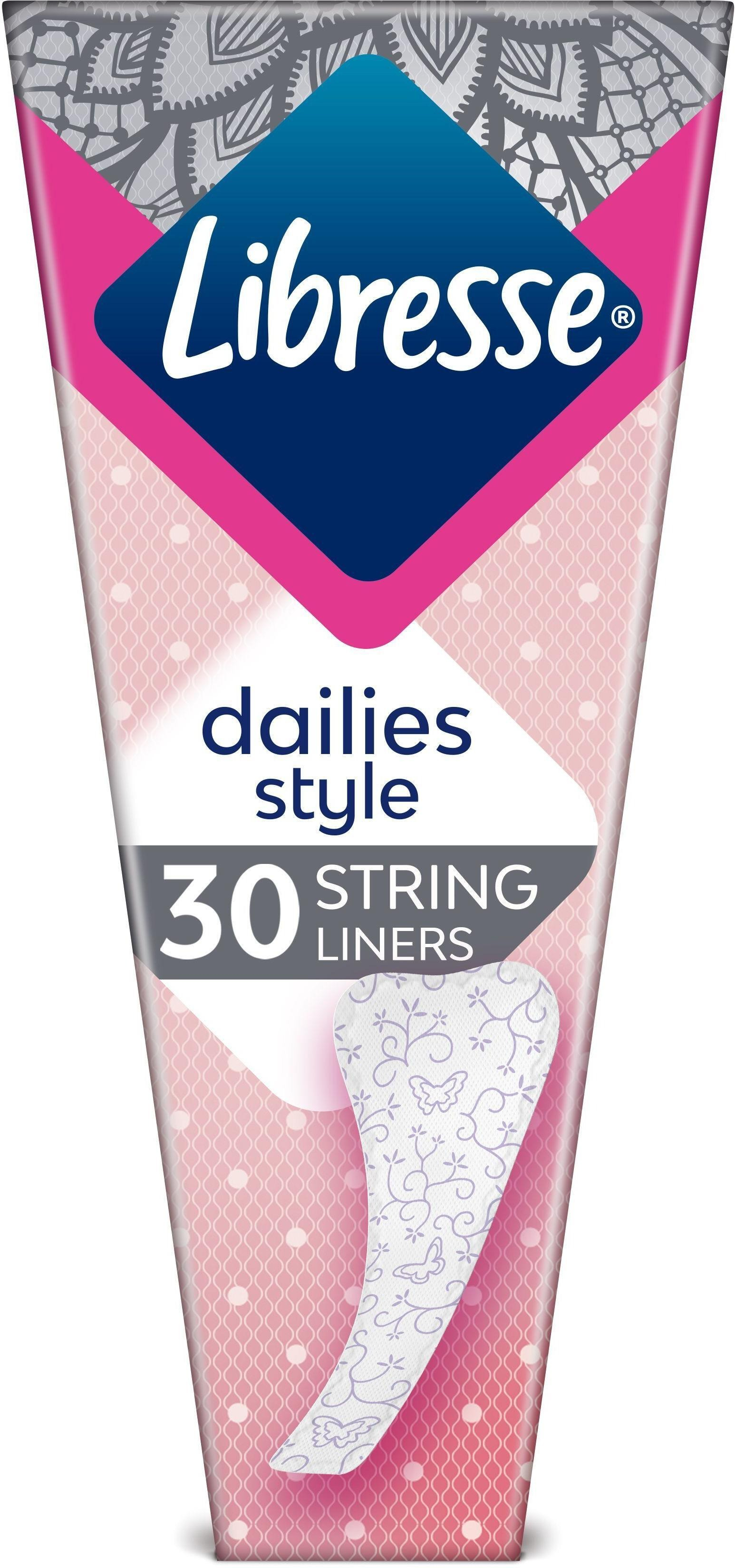 Прокладки гігієнічні Libresse Daily Fresh String 30 шт.фото