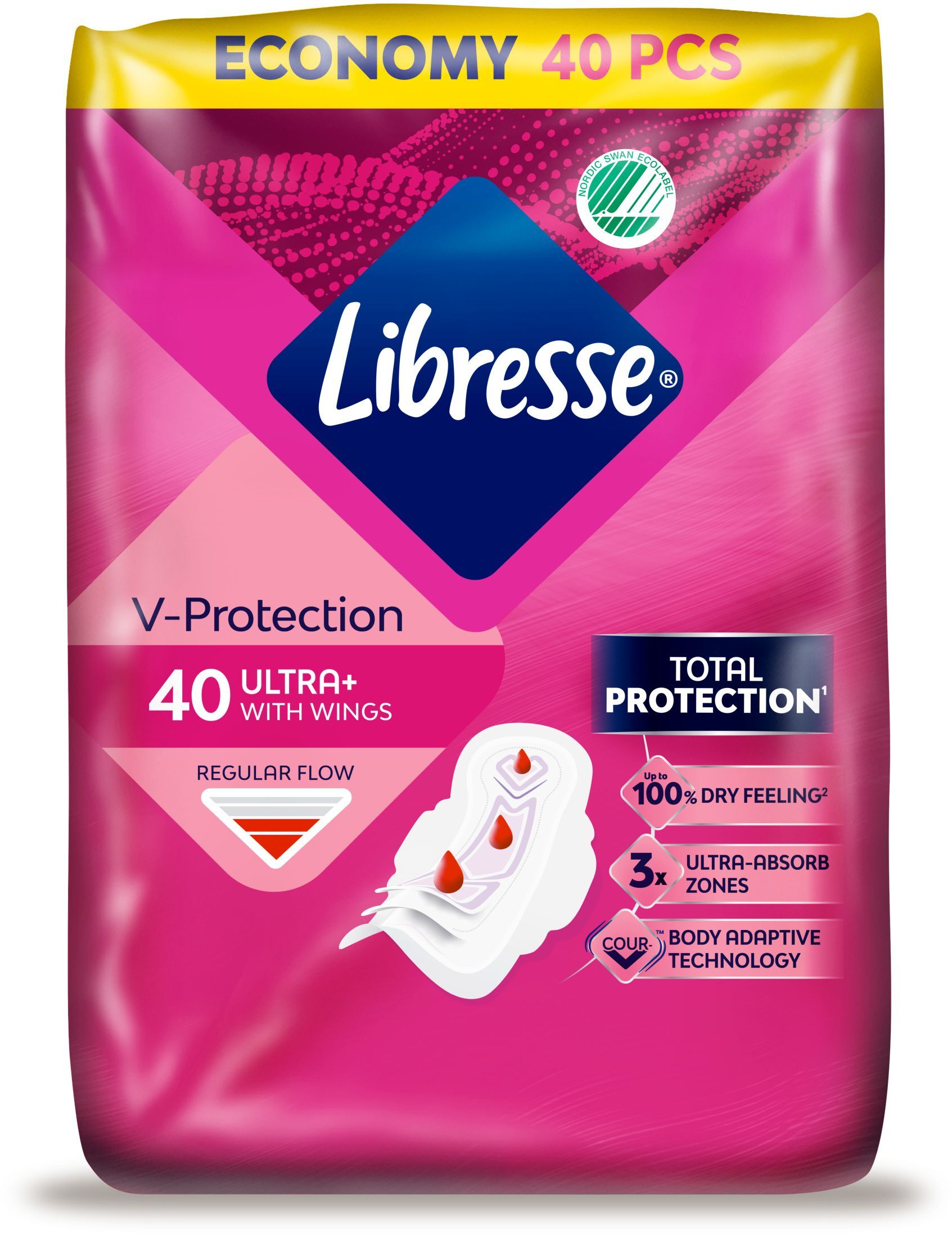 Гигиенические прокладки Libresse Ultra Normal soft 40 шт. фото 