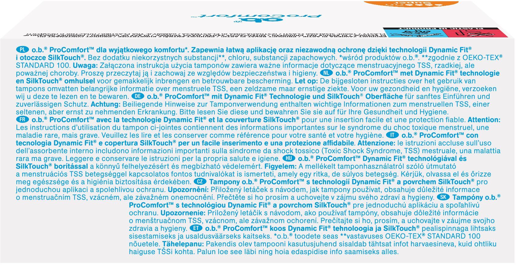 Тампоны о.b. ProComfort Super 32 шт. фото 2