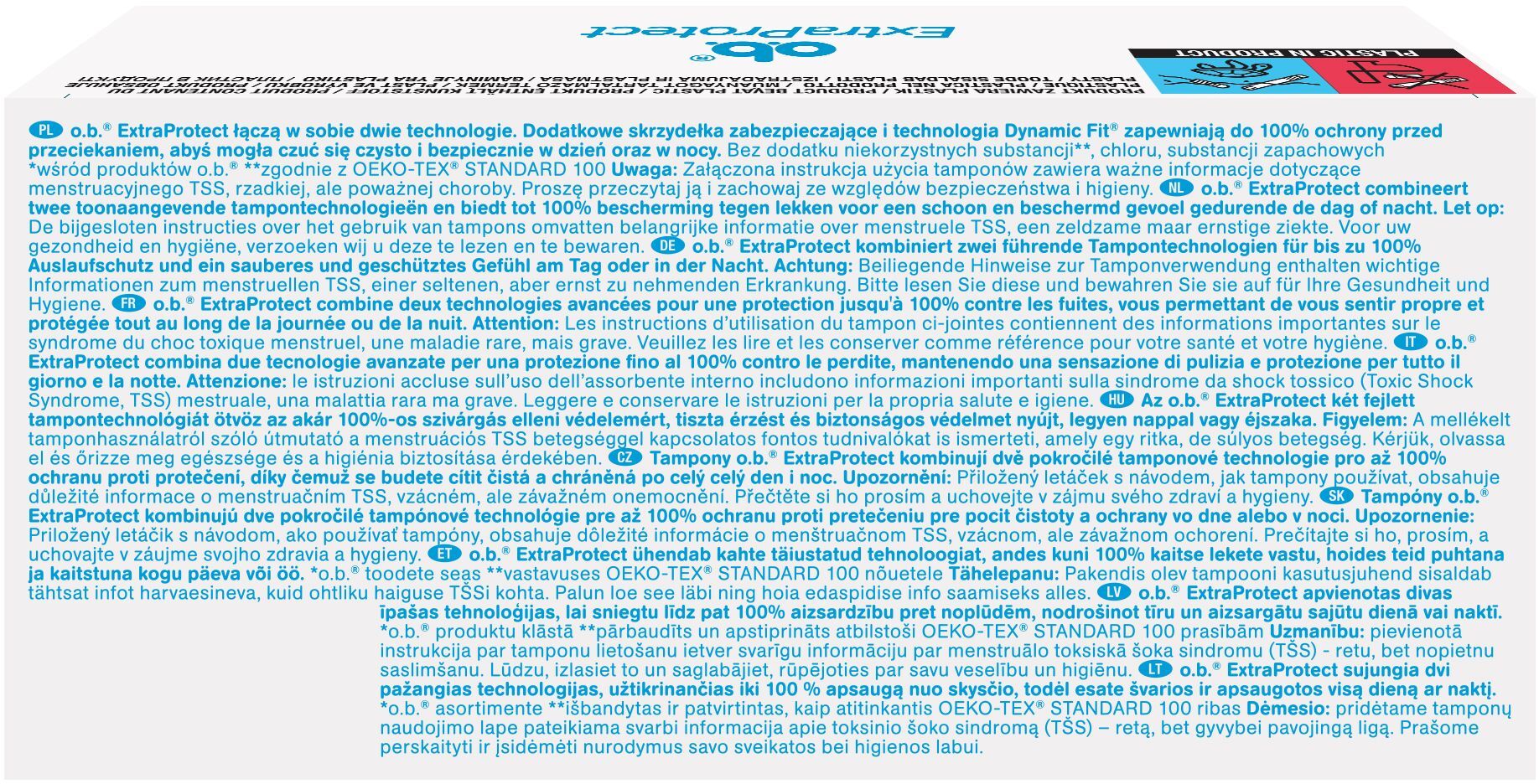 Тампони o.b. ExtraDefence Normalr 16 шт.фото2