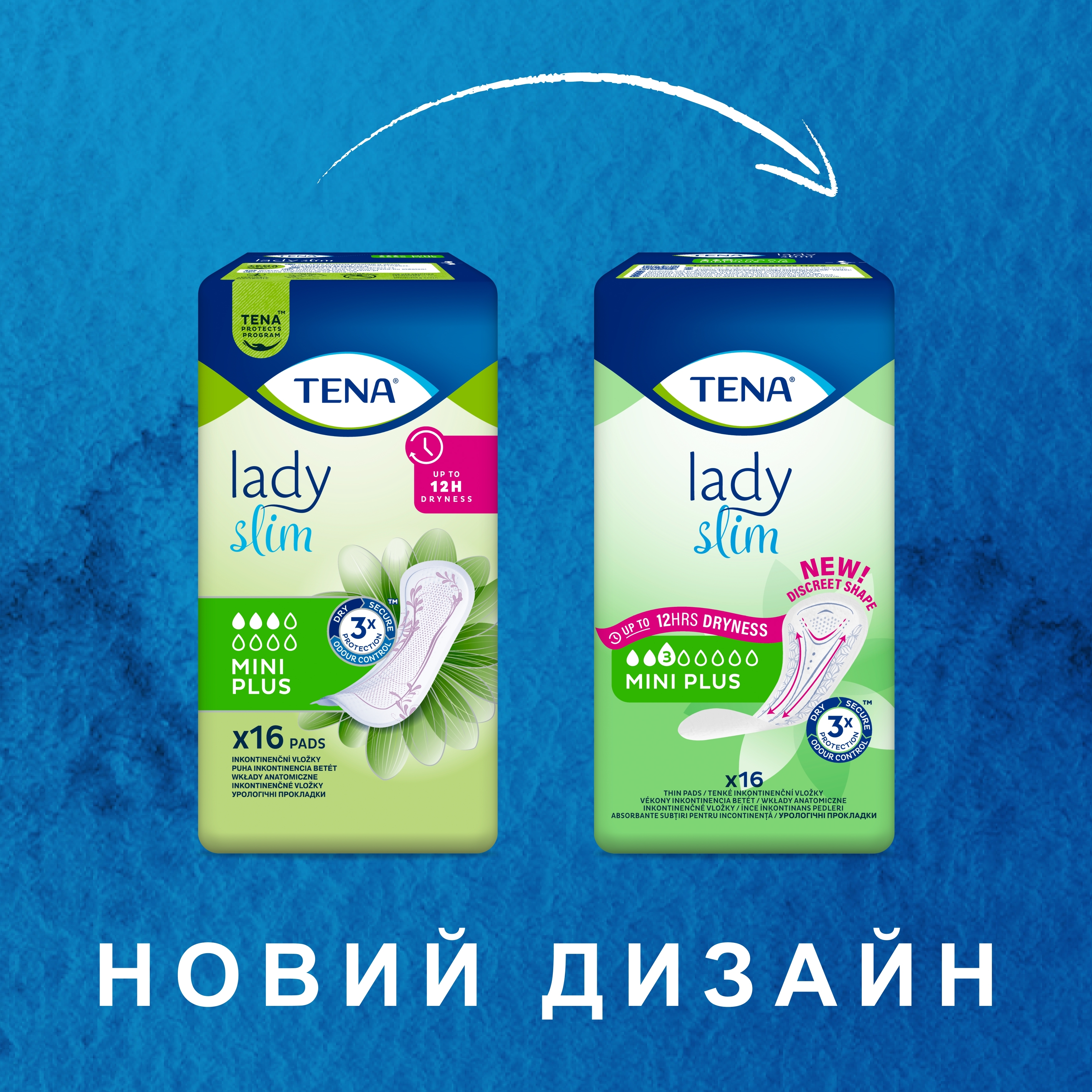Прокладки урологічні Tena Lady Slim Mini Plus 16 шт.фото