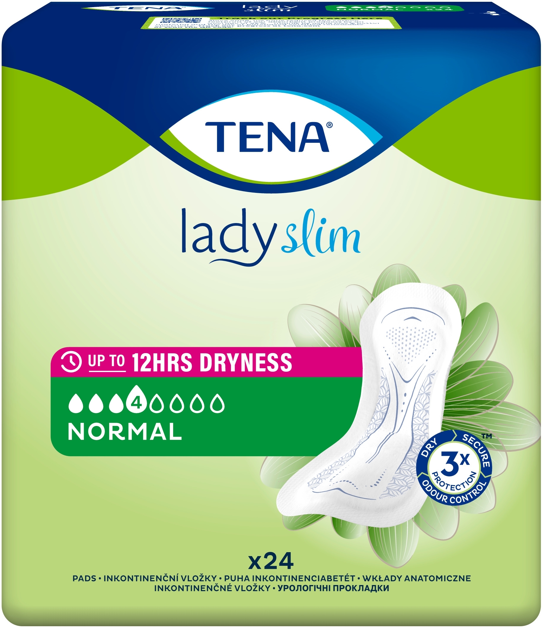 Прокладки урологічні Tena Lady Slim Normal 24 шт.фото