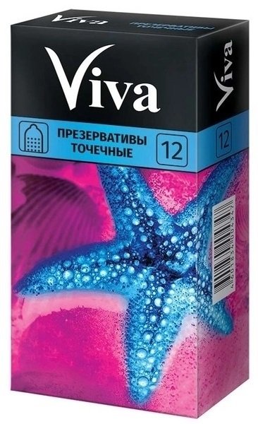 Презерватив VIVA №12 с пупырышками фото 2