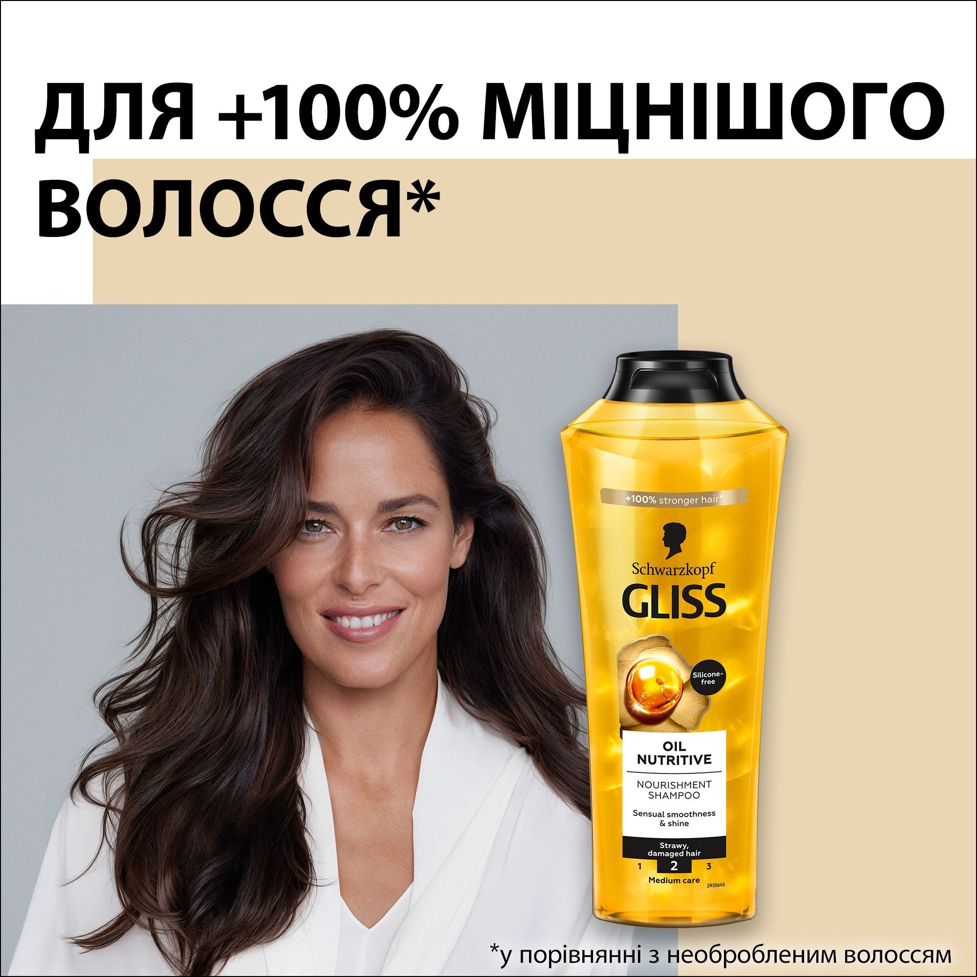 Gliss Kur Шампунь 400мл Oil Nutritive фото 4