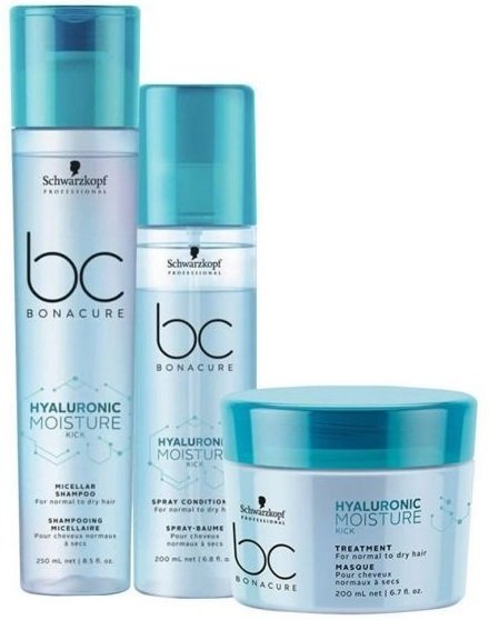 Спрей-кондиціонер для зволоження волосся BC Bonacure Moisture Kick 200 млфото2