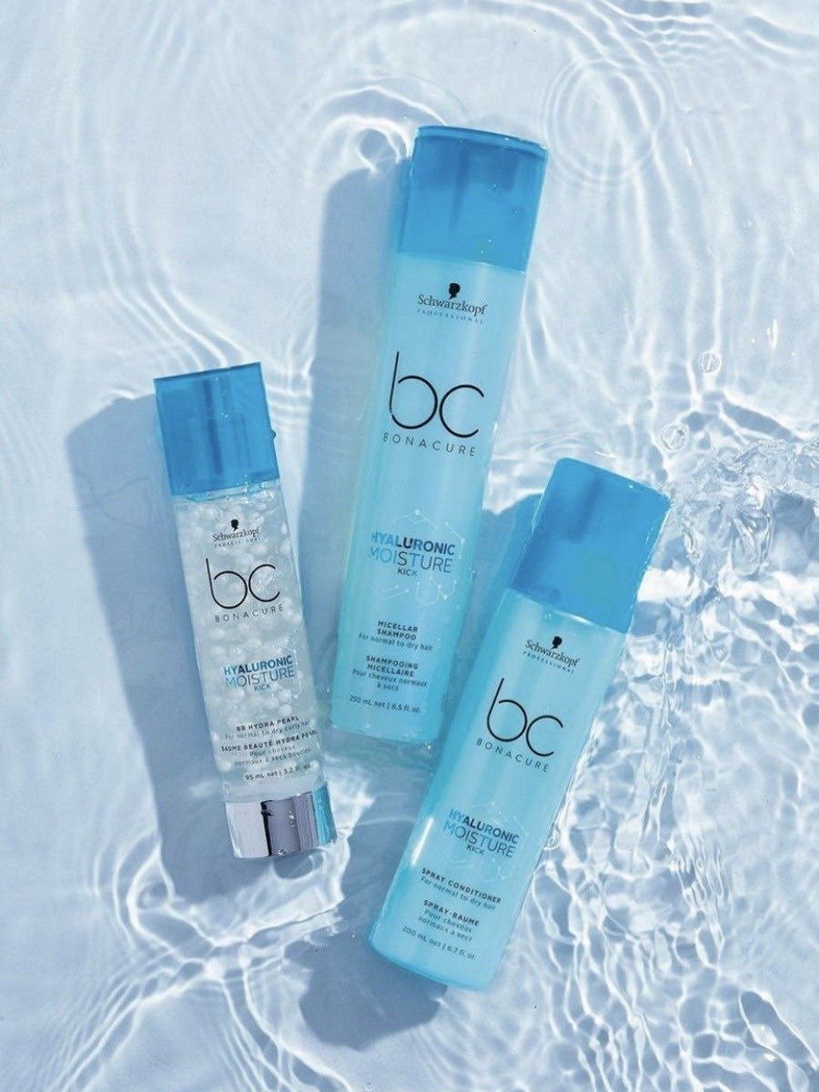 Спрей-кондиціонер для зволоження волосся BC Bonacure Moisture Kick 200 млфото5