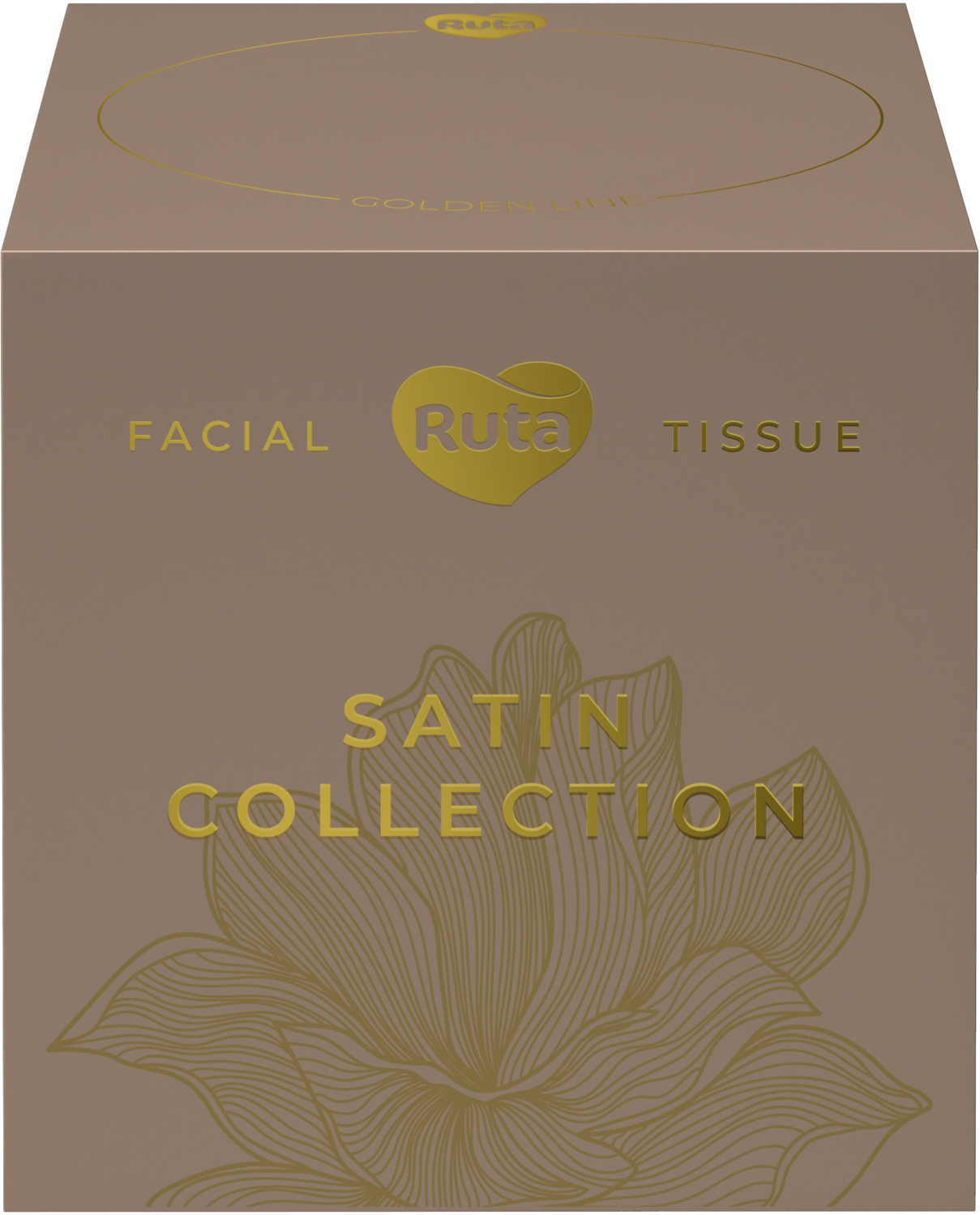 Серветки косметичні Ruta Satin Collection 2 шари 80штфото