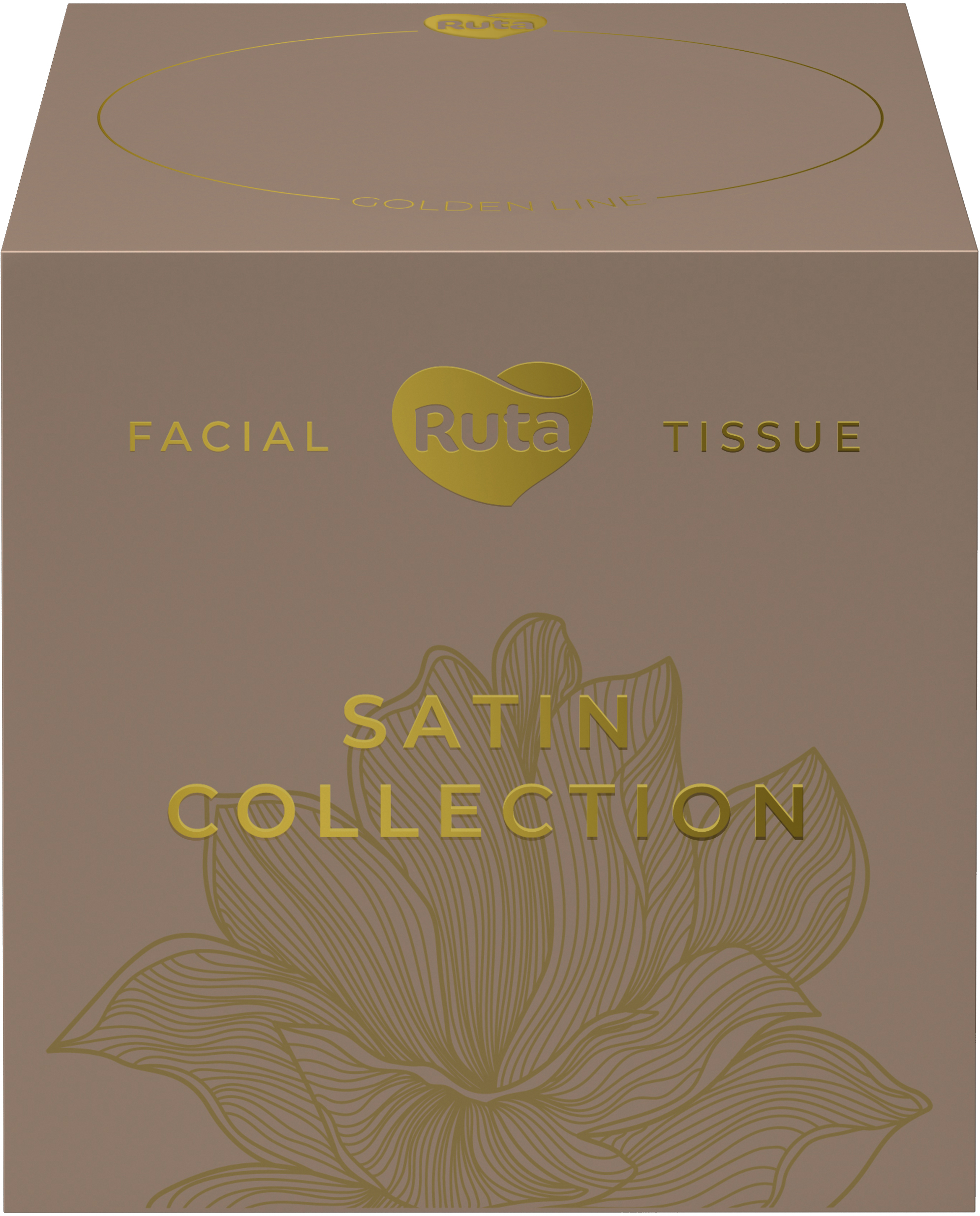 Серветки косметичні Ruta Satin Collection 2 шари 80штфото2