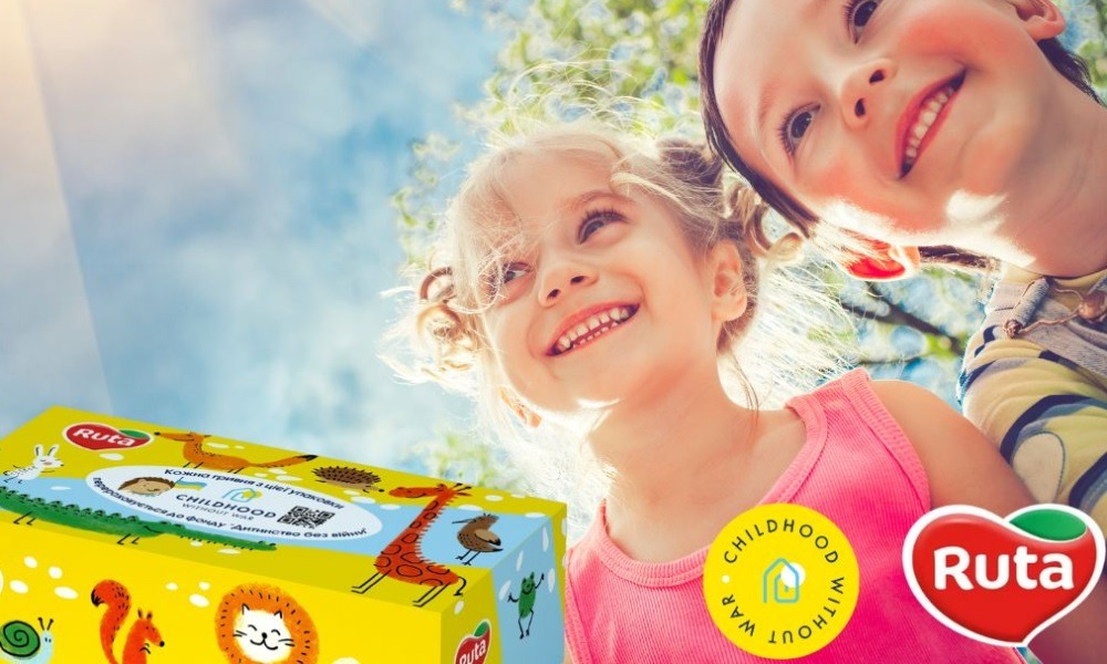 Серветки косметичні Ruta Kids 2 шари 155штфото