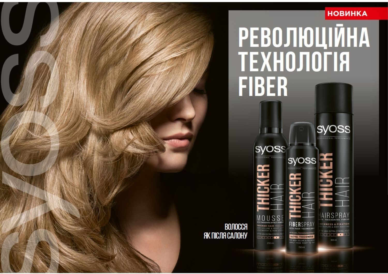 SYOSS Лак Thicker hair 400млфото2