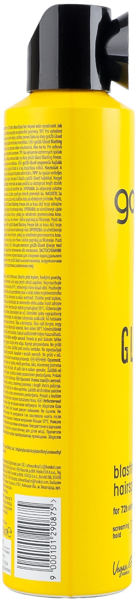 Got2b Лак для волос фиксация glued, фиксация 6 300 мл фото 3