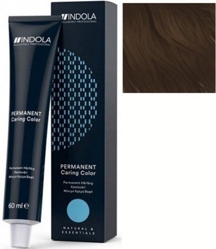 Руслая шоколадная натуральная Перманентная крем-краска для волос INDOLA Permanent Caring Color 60 мл 6.80 фото 2