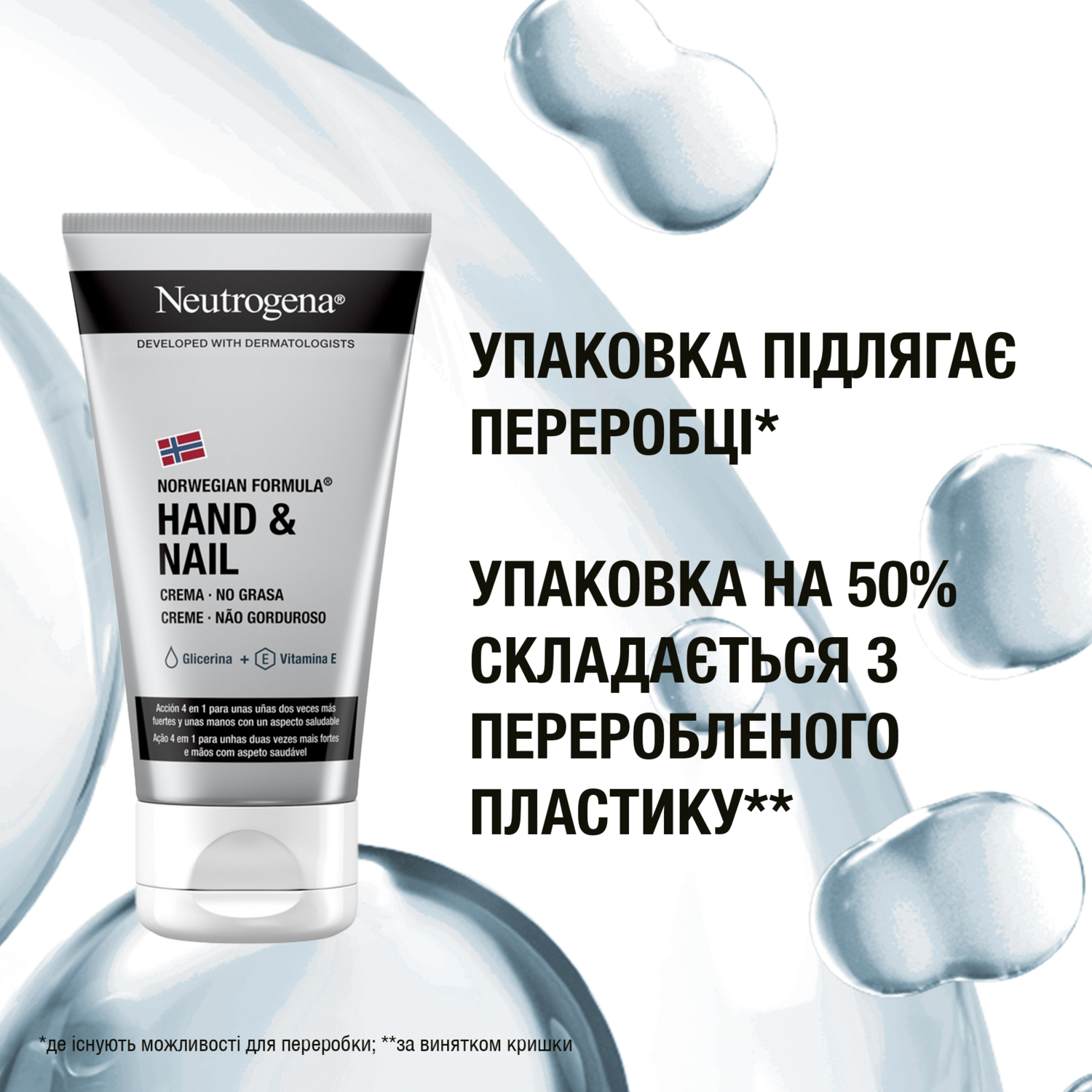 Крем-уход для рук и ногтей Neutrogena Норвежская формула 75мл фото