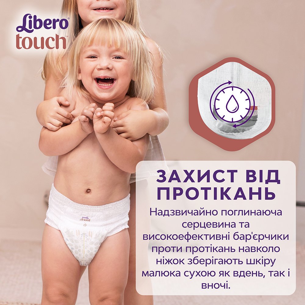 Підгузки дитячі Libero Touch Pants 4 36штфото6
