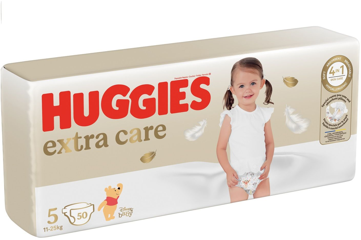 Подгузники Huggies Extra Care Mega 5 11-25кг 50шт фото 2