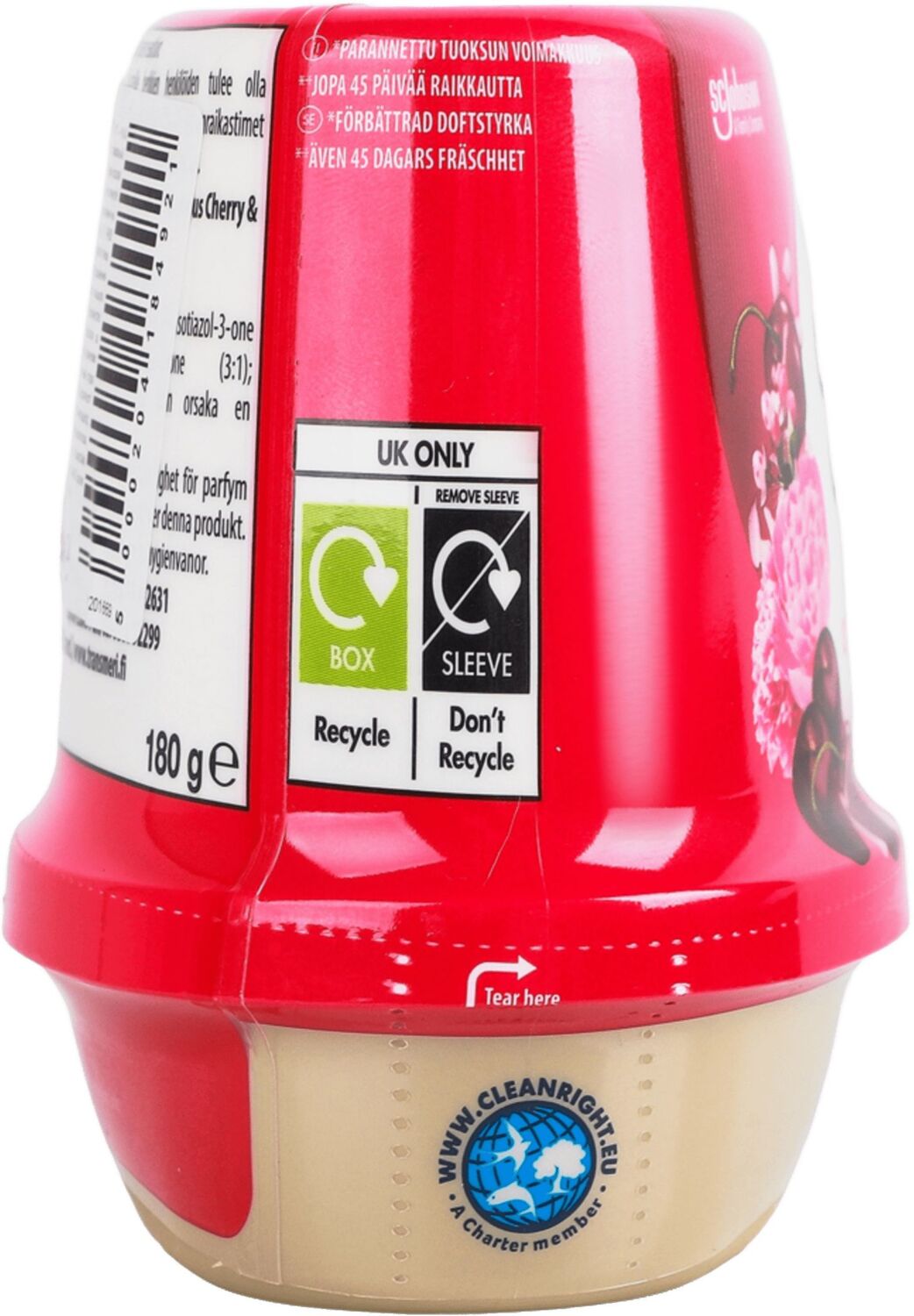 Освіжувач повітря-аромагель Glade Пiвонiя i соковиті ягоди 180гфото