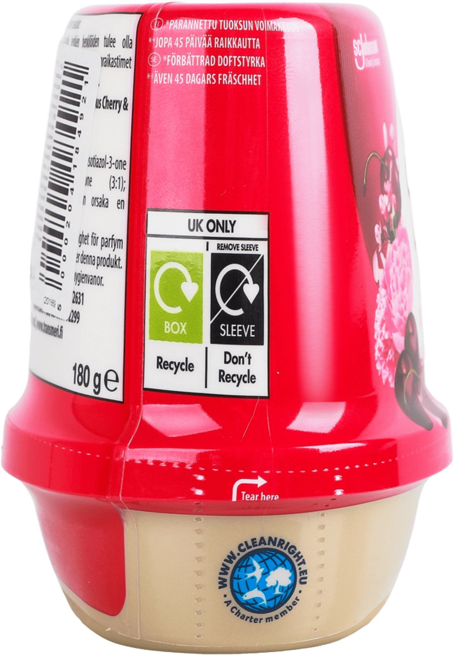 Освіжувач повітря-аромагель Glade Пiвонiя i соковиті ягоди 180гфото5