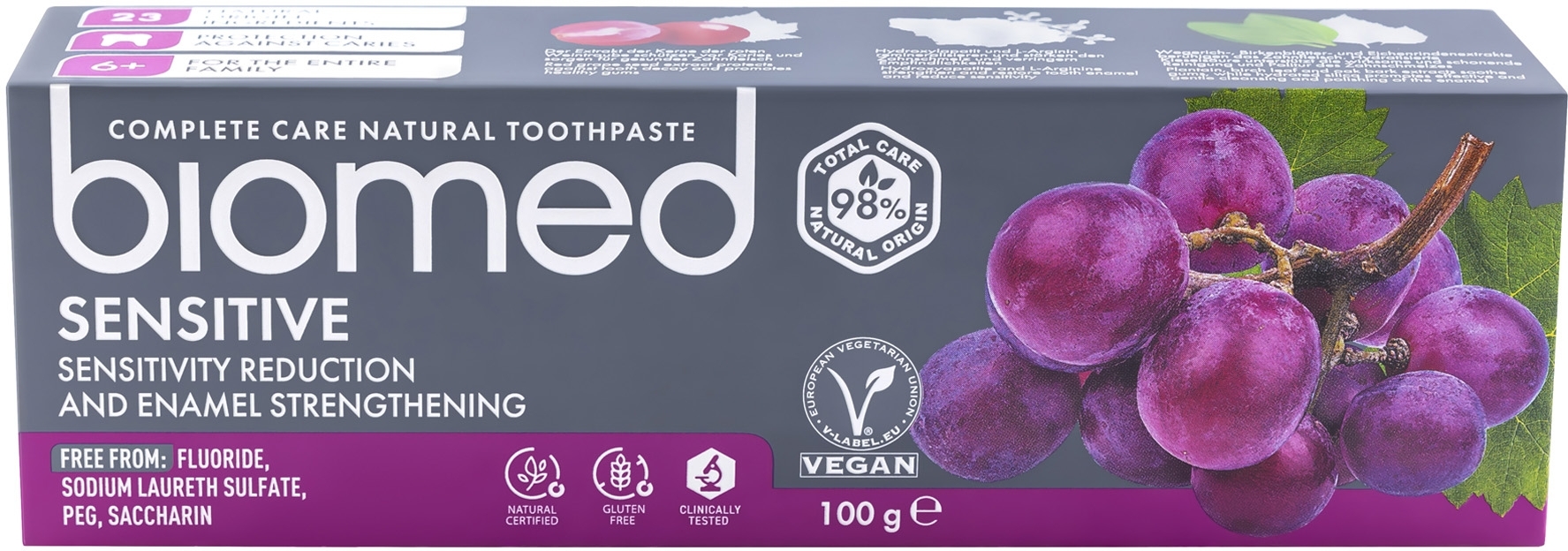 Зубная паста BioMed sensitive 100г фото2