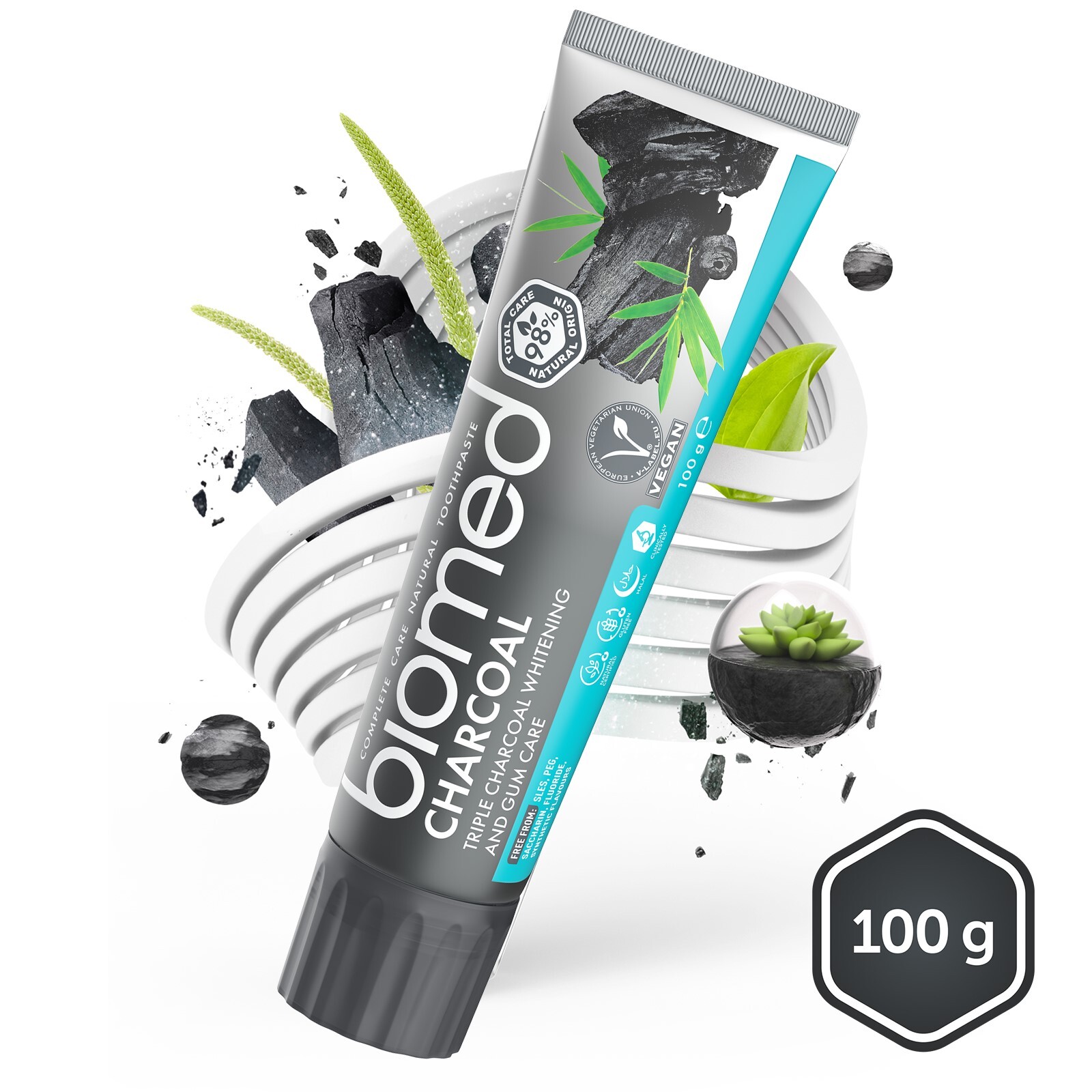 Зубная паста BioMed white complex 100г фото