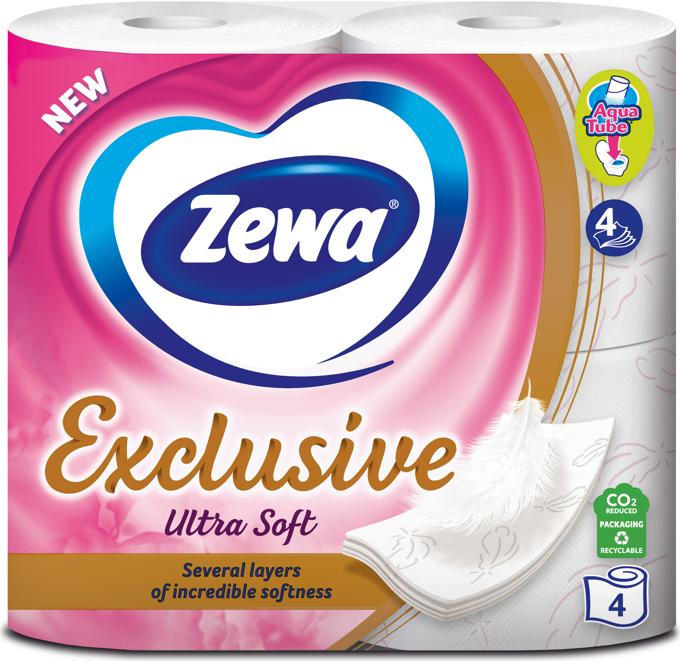 Папір туалетний Zewa Exclusive ultra soft 4 штфото2