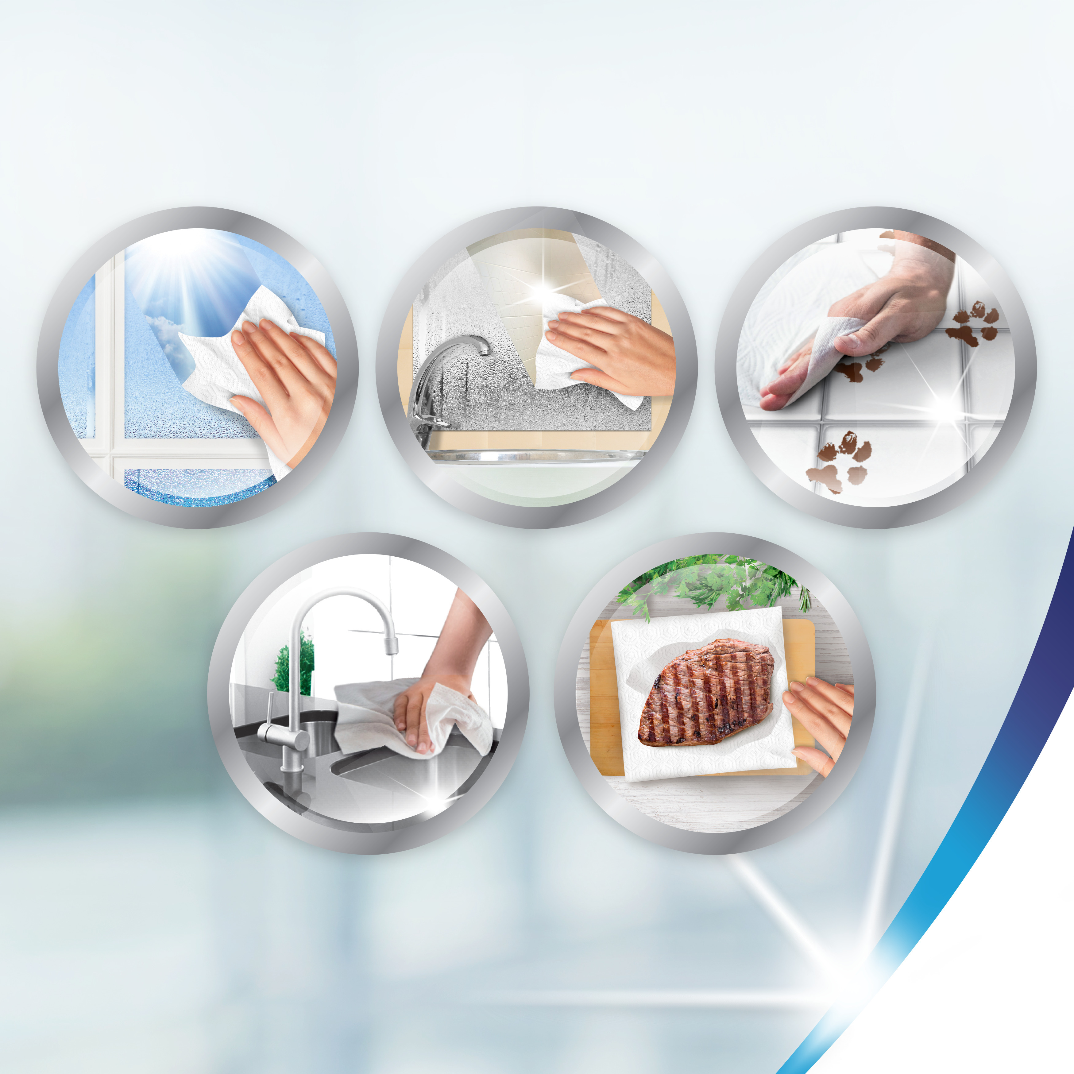 Паперові рушники Zewa Premium 2 шари 2штфото4