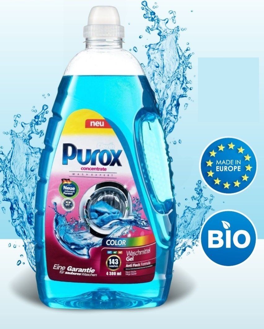Гель для прання Purox Color 1000млфото3