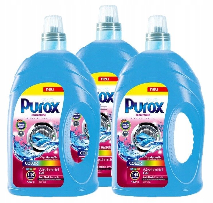 Гель для прання Purox Color 4300млфото3