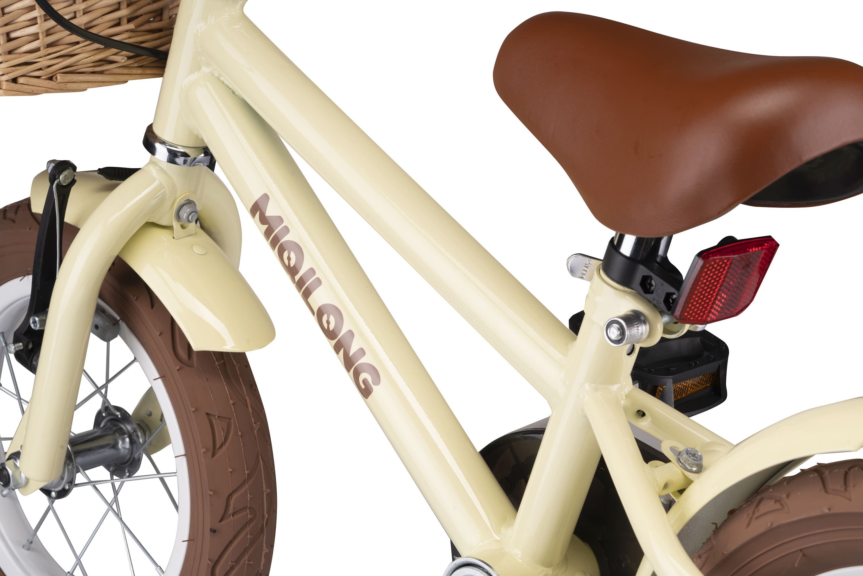 Детский велосипед Miqilong RM Бежевый 12" ATW-RM12-BEIGE фото 