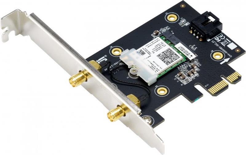 WiFi-адаптер ASUS PCE-AX1800 Bluetooth 5.2 PCI Express WPA3 MU-MIMO OFDMA фото3