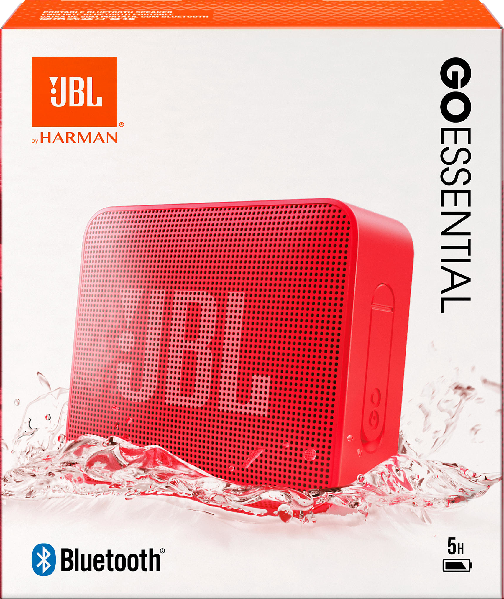 Портативная акустика JBL GO Essential Red (JBLGOESRED) фото 10