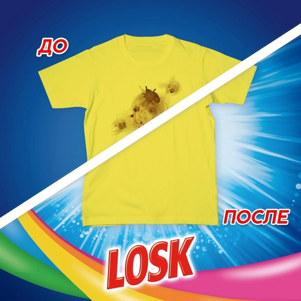 Стиральный порошок Losk Color Автомат 400г фото 3