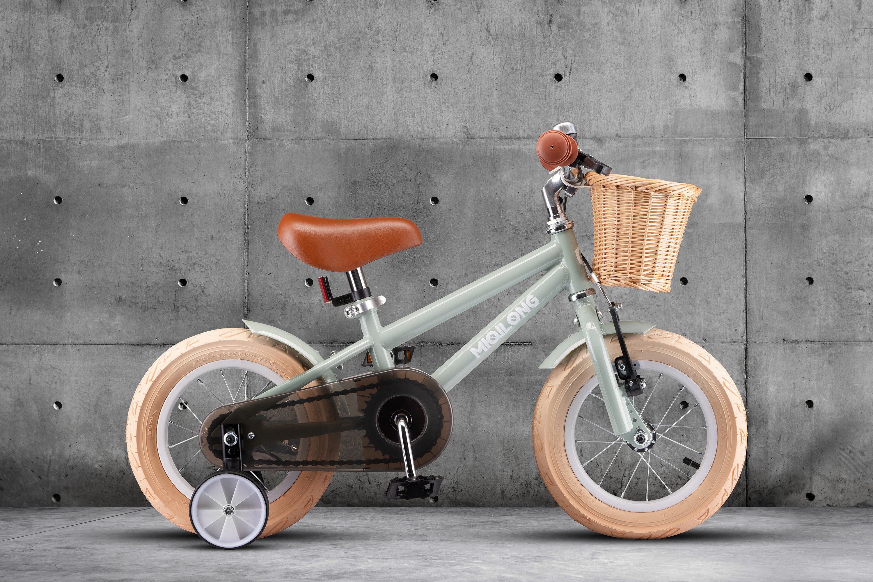 Дитячий велосипед Miqilong RM Оливковий 12