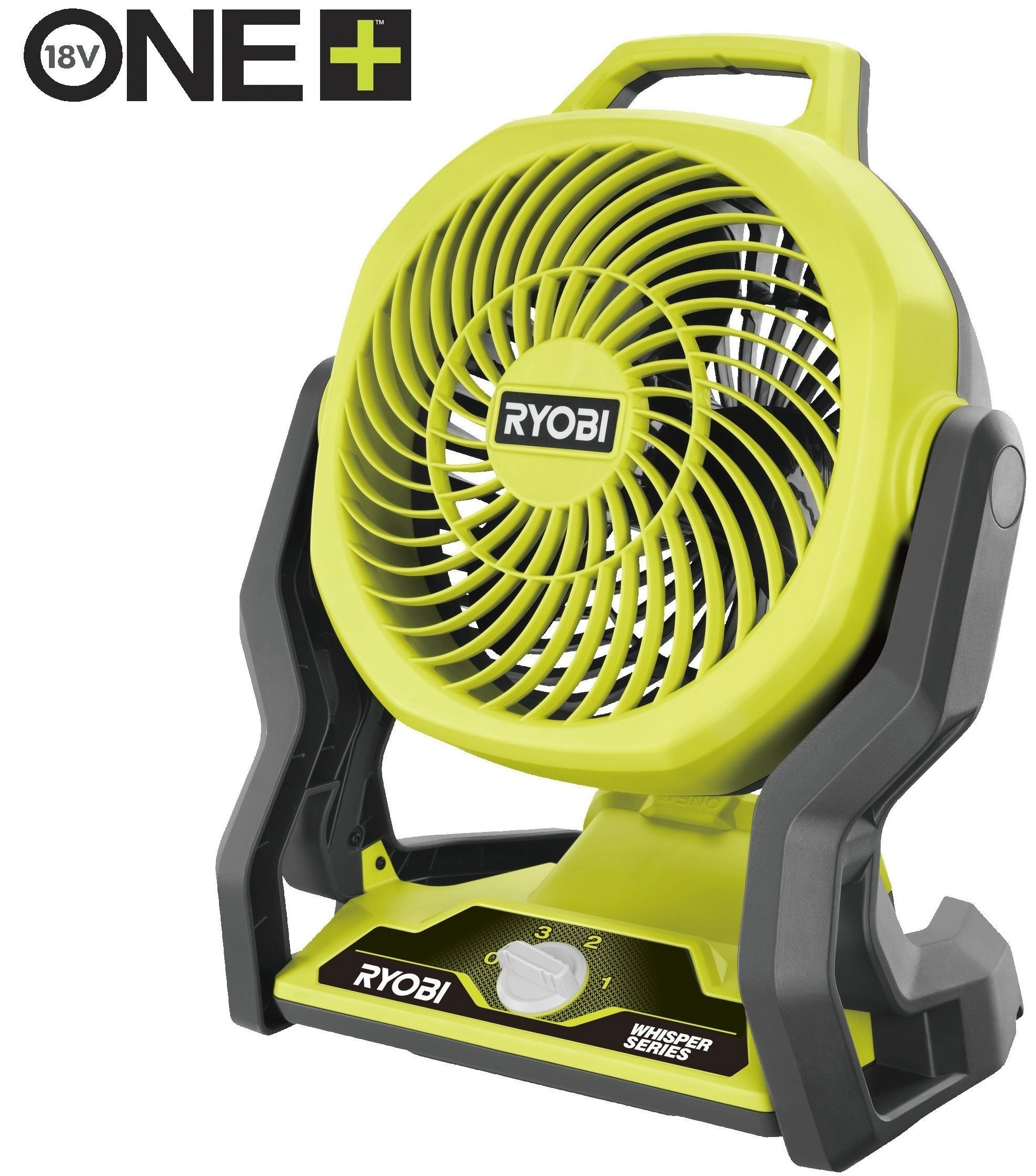 Вентилятор акумуляторний Ryobi ONE+ RF18-0 WHISPER (без АКБ та ЗУ)фото