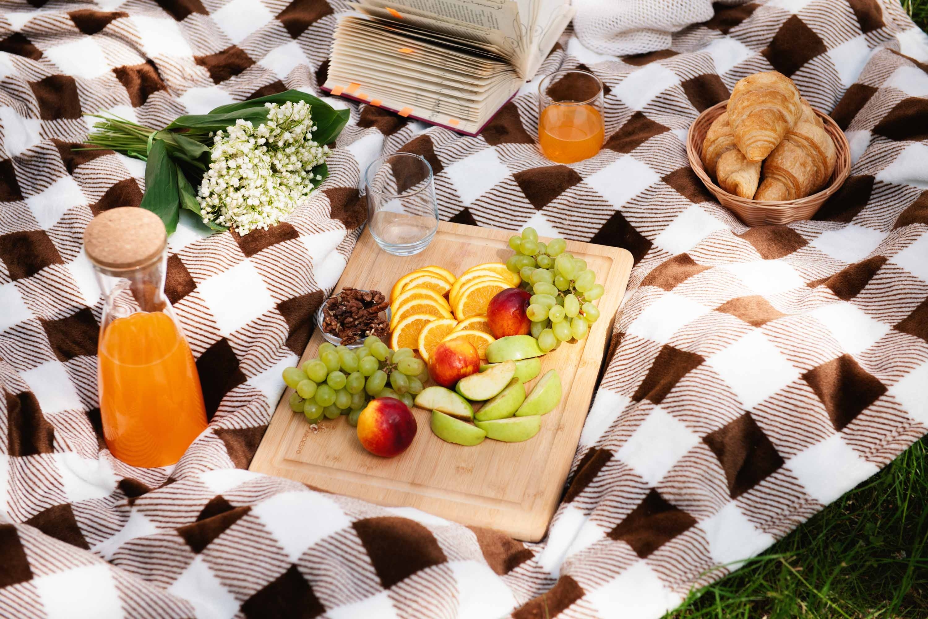 Плед ARDESTO Flannel 160х200см клітинка бежевий (ART0103PB)фото7