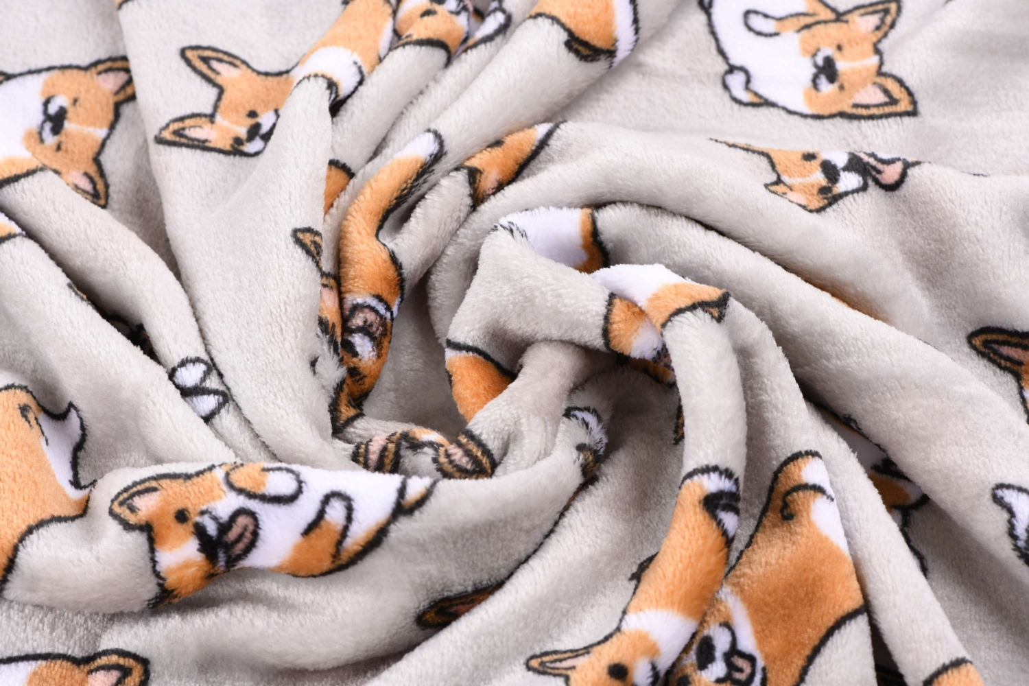 Плед ARDESTO Flannel 160х200см корги (ART0109PB) фото