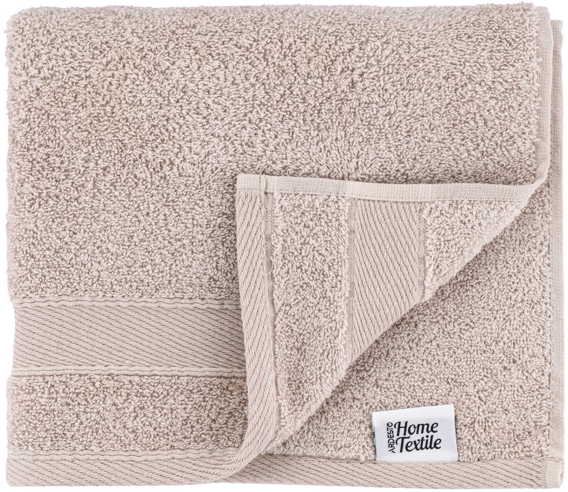 Рушник махровий ARDESTO SuperSoft, беж, 50х90см (ART2250NS)фото2