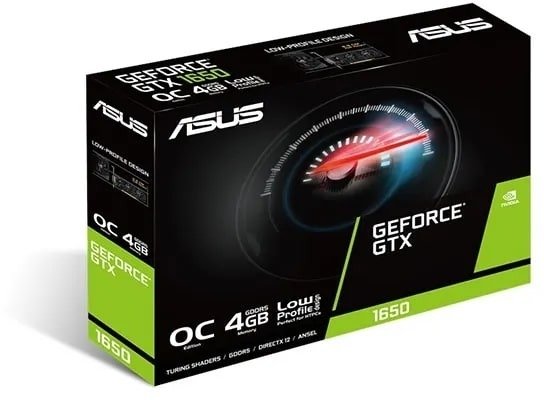 Видеокарта ASUS GeForce GTX 1650 4GB GDDR5 OC low-profile GTX1650-O4G-LP-BRK фото 10