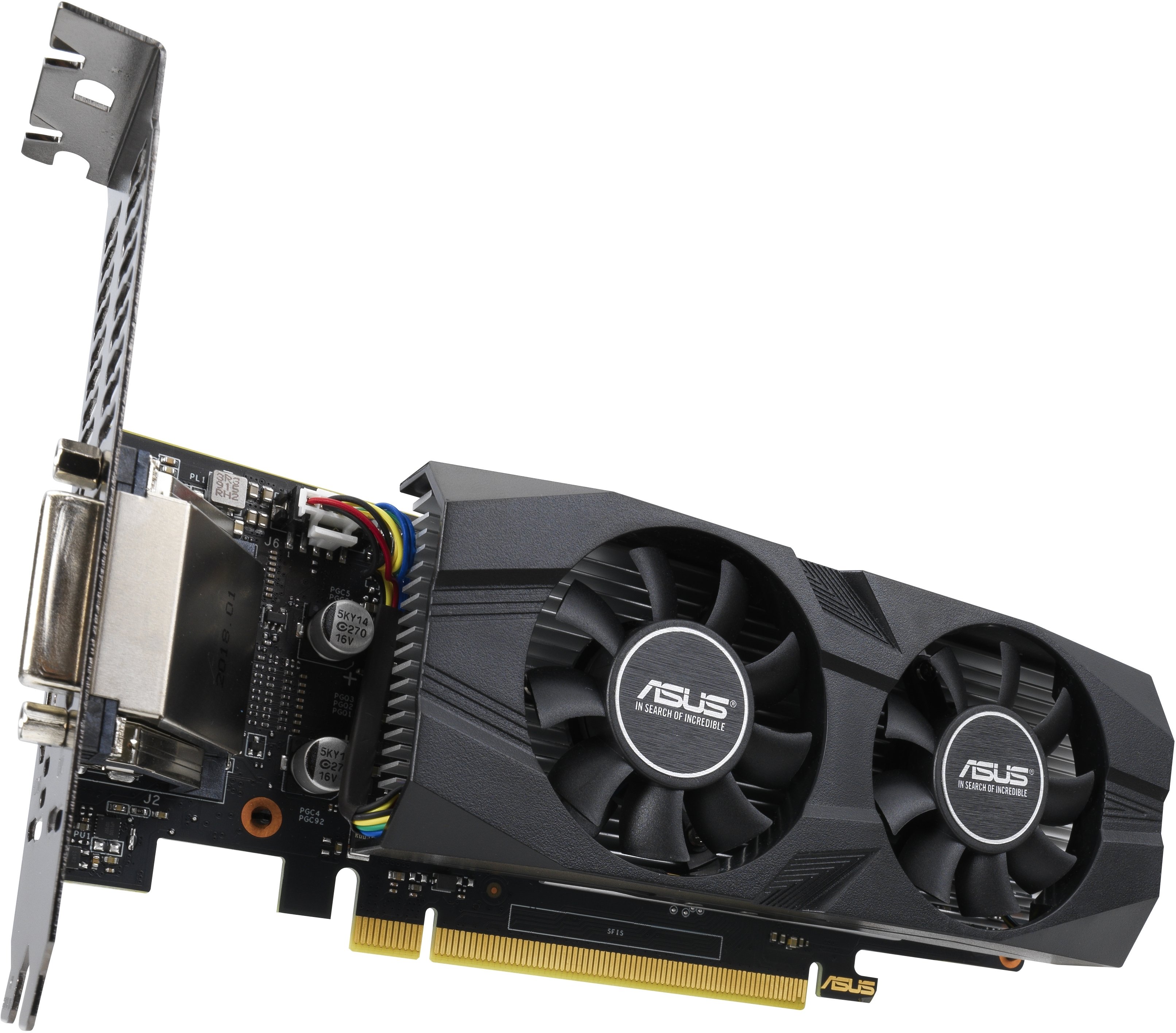 Видеокарта ASUS GeForce GTX 1650 4GB GDDR5 OC low-profile GTX1650-O4G-LP-BRK фото 4