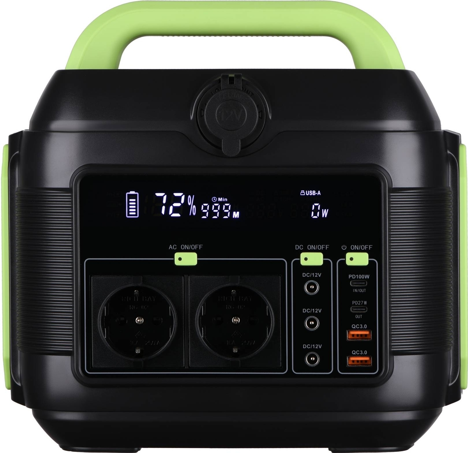 Портативная зарядная станция 2Е 600W, 576 Вт·ч (2E-OPS-600) фото 