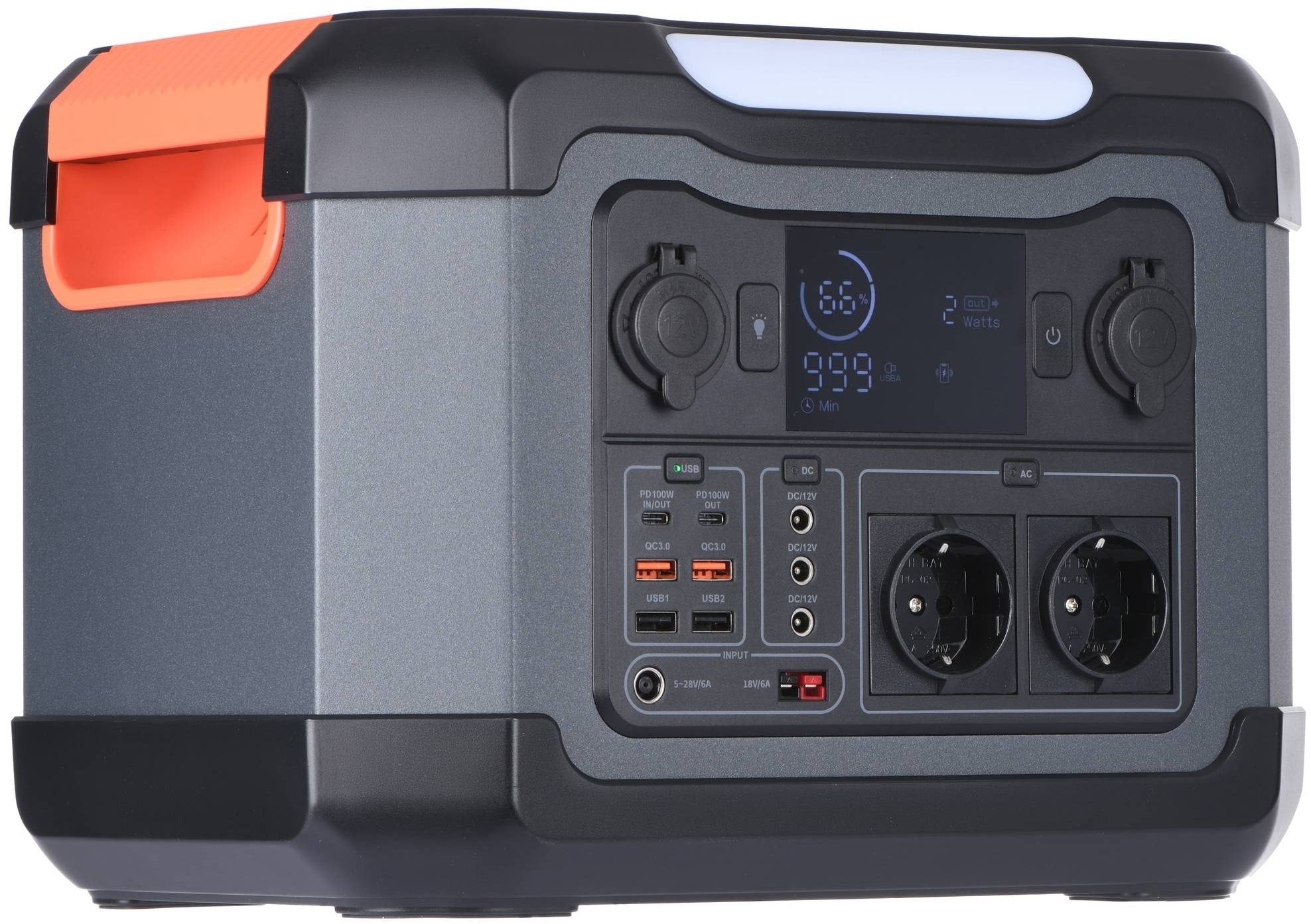 Портативна зарядна станція 2Е 1200W, 1080 Вт·год (2E-OPS-1200)фото3