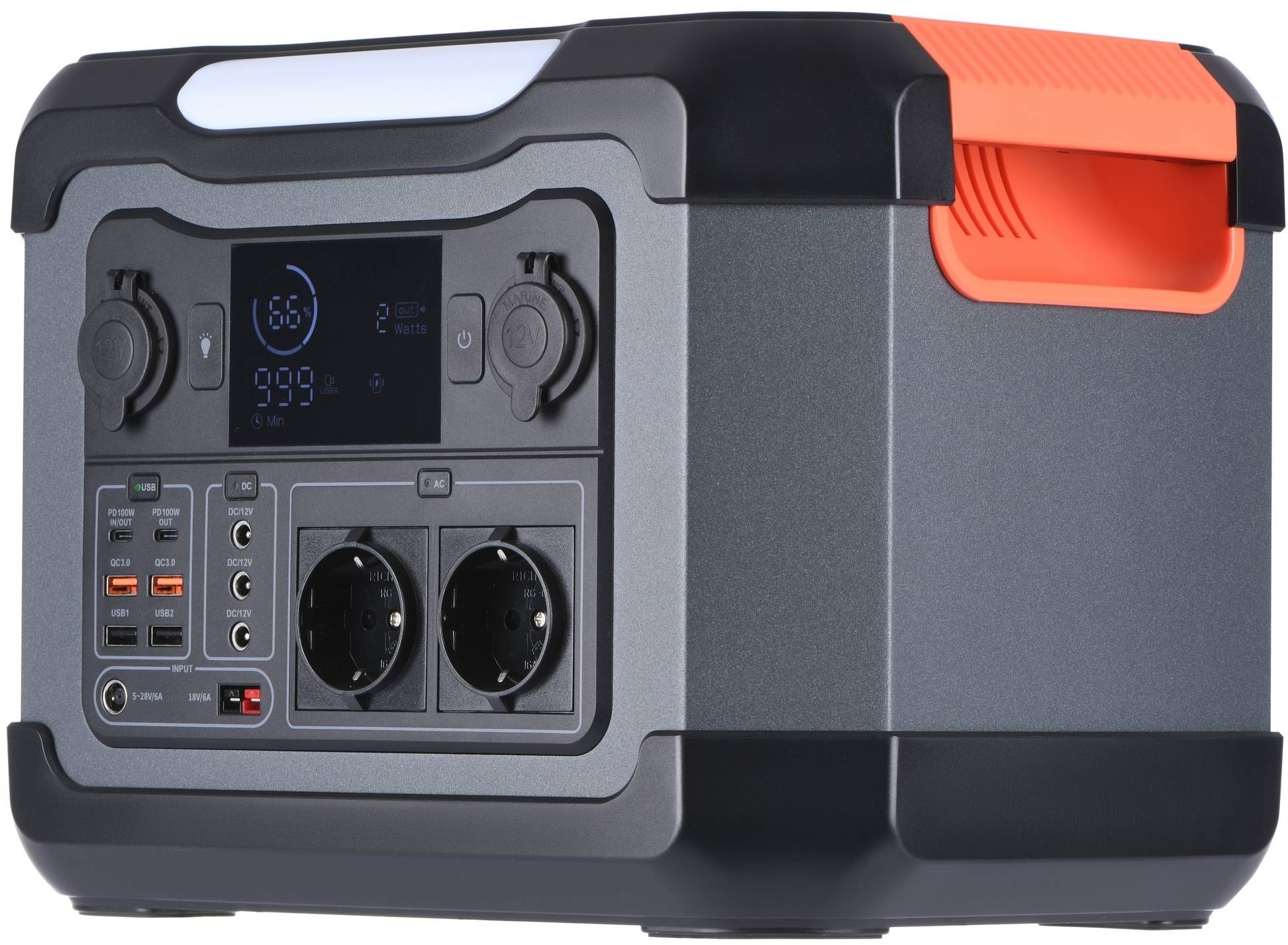 Портативна зарядна станція 2Е 1200W, 1080 Вт·год (2E-OPS-1200)фото5