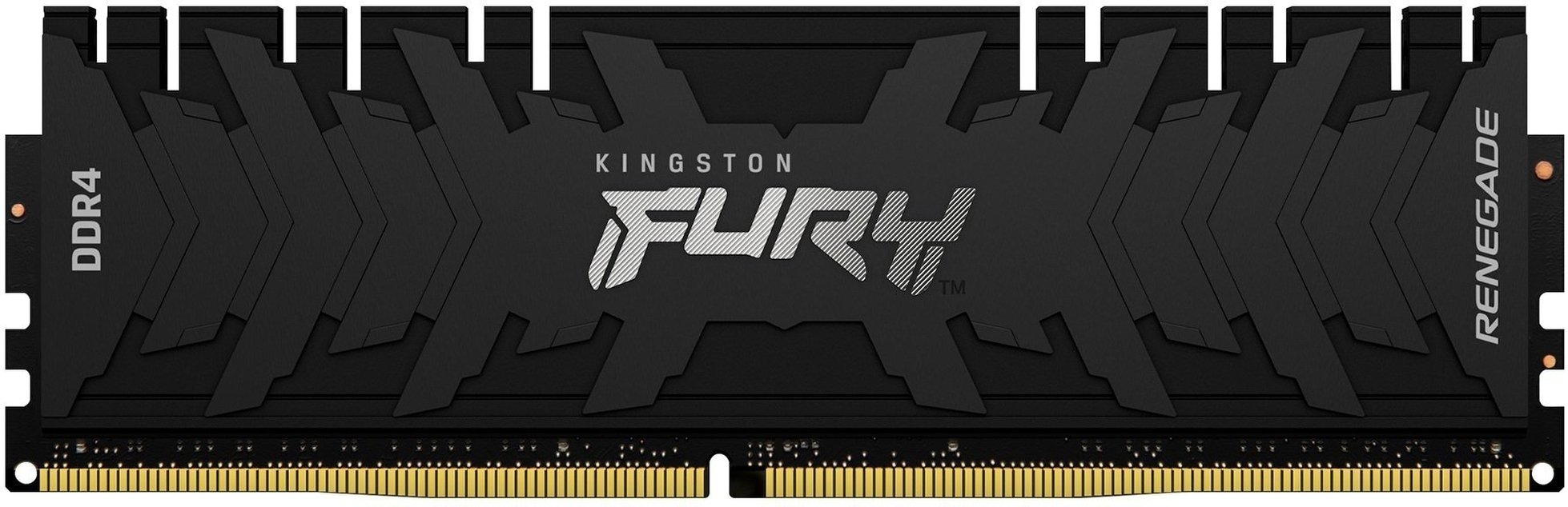 Память ПК Kingston DDR4 16GB KIT (8GBx2) 4800 FURY Renegade Black (KF448C19RBK2/16) фото 2