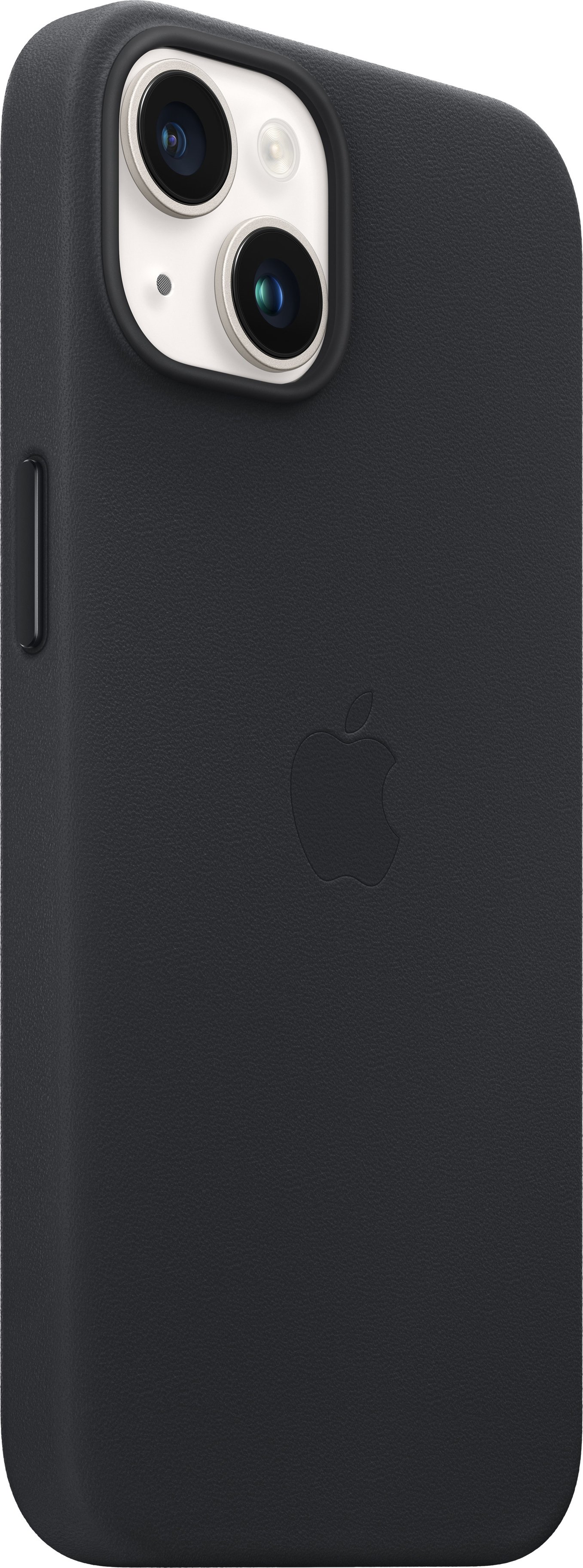 Чохол Apple для iPhone 14 Leather Case with MagSafe Midnight (MPP43ZM/A)фото2