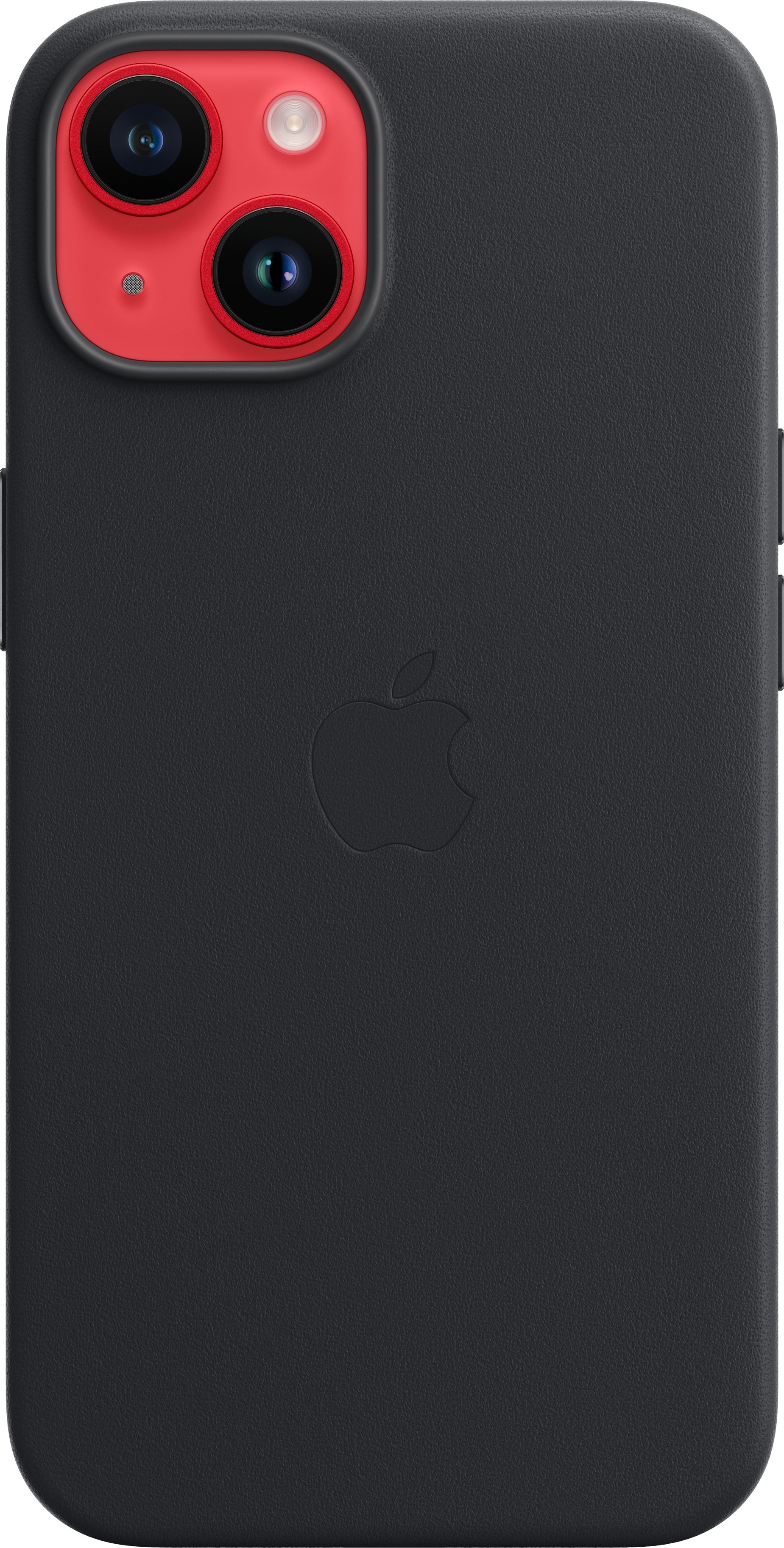 Чехол Apple для iPhone 14 Leather Case with MagSafe Midnight (MPP43ZM/A) фото 7