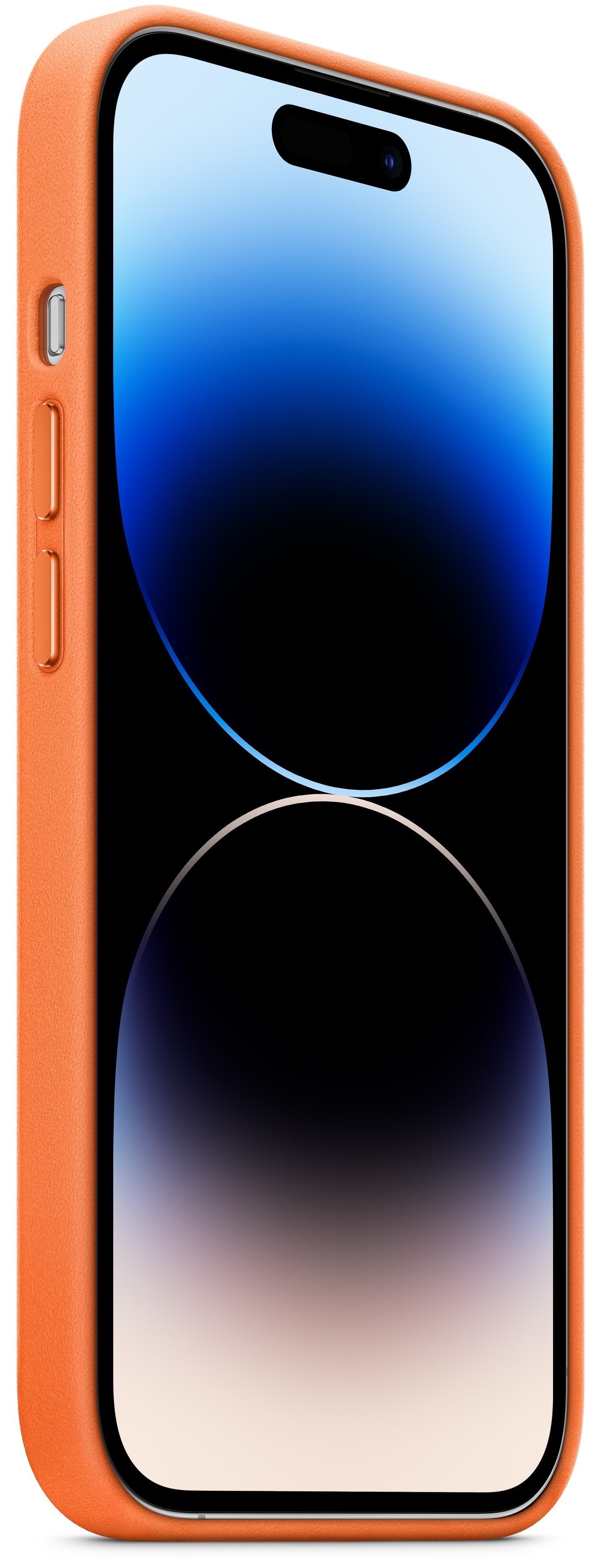 Чехол Apple для iPhone 14 Pro Leather Case with MagSafe Orange (MPPL3RM/A) фото 6